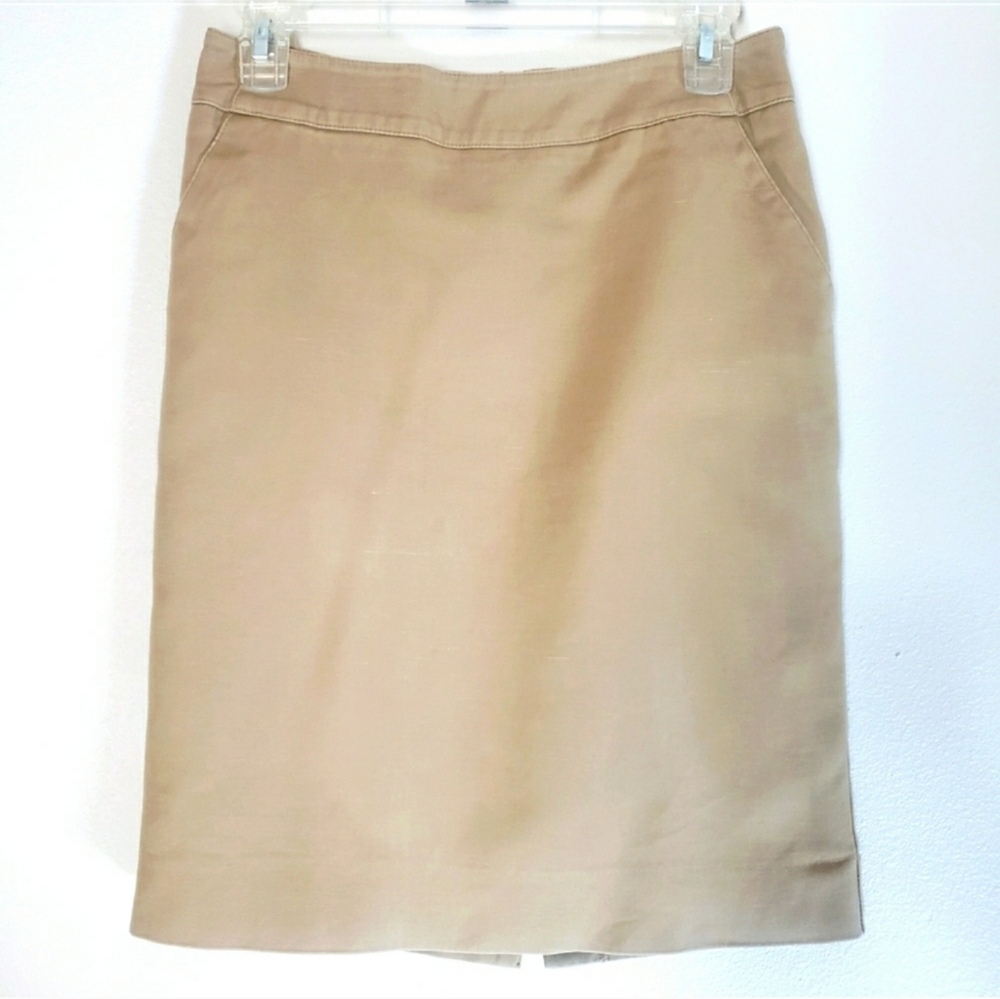 Merona Khaki Pencil Skirt